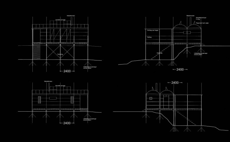 CVI Bungalows - Casas transportables en Suiza - Arkitekturværkstedet - Hans Peter Hagens - Arquitecto - Copenhague - Dinamarca