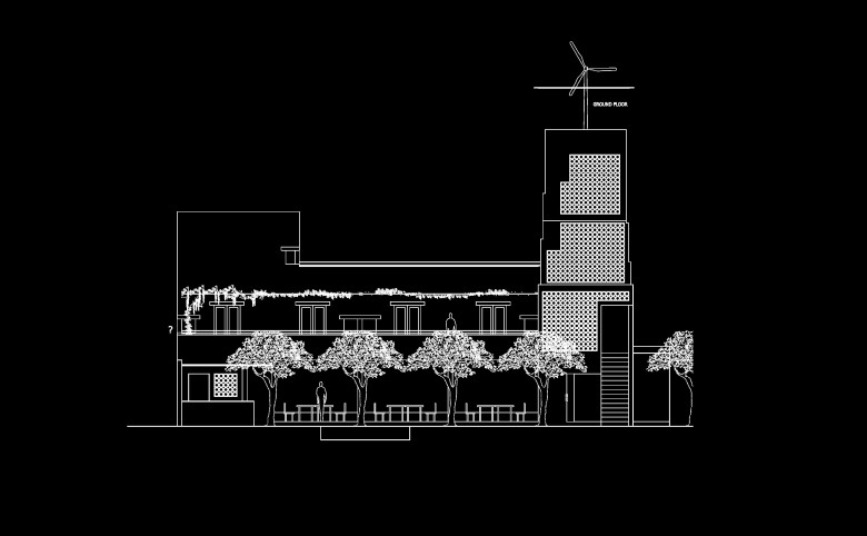 Hotel og restaurant i Sebougou, Mali - Arkitekturværkstedet - Hans Peter Hagens - Arkitekt - København