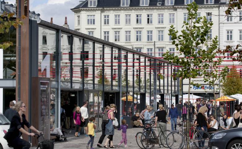 Torvehallerne på Israels Plads i København - Arkitekturværkstedet - Hans Peter Hagens - Arkitekt - København