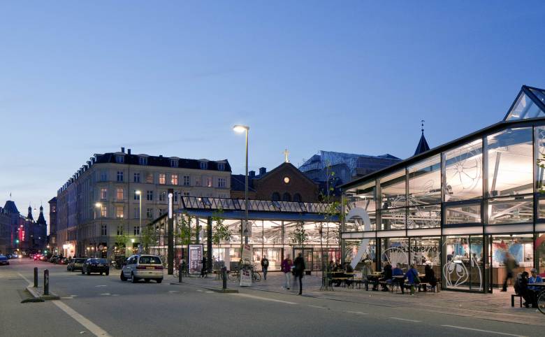 Torvehallerne på Israels Plads i København - Arkitekturværkstedet - Hans Peter Hagens - Arkitekt - København