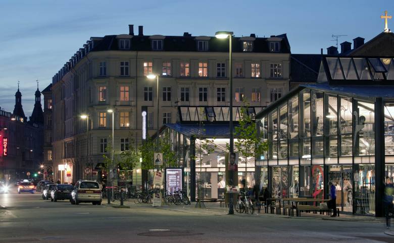 Torvehallerne på Israels Plads i København - Arkitekturværkstedet - Hans Peter Hagens - Arkitekt - København