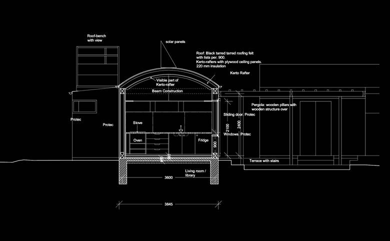 Sommerbolig i Kulhuse - Arkitekturværkstedet - Hans Peter Hagens - Arkitekt - København